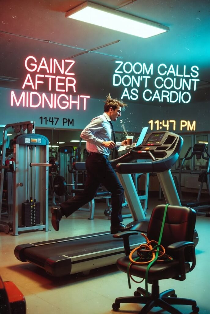 Midnight Desk-to-Treadmill Chaos